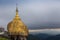 Golden Rock stupa in Myanmar.