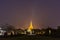 Golden Rock stupa in Myanmar.