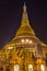 Golden Rock stupa in Myanmar.