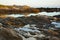 Golden rockpools at Seaview, Port Elizabeth, South Africa.