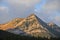 Golden rocky mountains