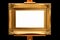 Golden Rococo Era Frame on an Easel