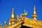 Golden Roof of Jokhang. Lhasa Tibet.