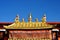 Golden Roof of Jokhang. Lhasa Tibet.