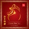 Golden rooster years religion of Buddha at start good day in 2017