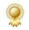 Golden rosette