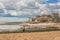 Golden sand of Viking Bay Broadstairs