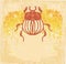 Golden Scarab background