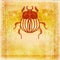 Golden Scarab background