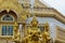 Golden sculptures in Wat Pha Nam Yoi Thailand