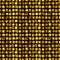 Golden seamless background for design. Golden mosaic background.