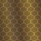 Golden seamless pattern on a dark background.