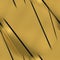 Golden seamless texture. Dark yellow background with cracked gold. 3D image. Broken metal surface close-up