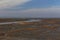 Golden seaweed, the nets in the tidal flat, the longest bridge in the world