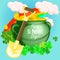 Golden shovel for Easter and wealth for St. Patricks Day