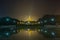 Golden Shwedagon Pagoda at Night in Yangon, Myanmar