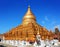 Golden Shwezigon Pagoda in Myanmar