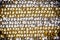 Golden and silver sequins fabric