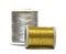 Golden and silver spools