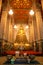 Golden sitting Main Buddha at Wihan Luang in main Prang ofWat Arun Ratchawararam Ratworamahawihan Temple of Dawn .