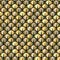 Golden snake or fish scale seamless pattern