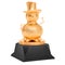 Golden Snowman award, 3D rendering