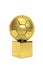 Golden soccer cup