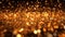 Golden Splendor: Abstract Gold Glitter Bokeh Background