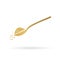 Golden spoon icon