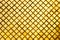 Golden square tiles pattern