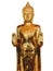 Golden Standing Buddha