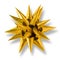 Golden Star-Shaped Bow