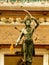 Golden statue of an archer, Rama of Hinduism at the Kings palace, Bangkok, Thailand