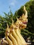 Golden statue of Naga seven head