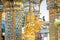 Golden statue of Thao Maha Phrom at the Erawan Shrine.