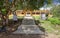 GOLDEN STREAM, BELIZE, BELIZE - Apr 29, 2019: Visitor Center at Nim Li Punit Mayan Ruins Site