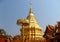 Golden stupa in a Buddhist Temple Wat Phrathat Doi Suthep