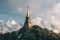 Golden stupa of Doi Inthanon