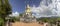 The golden stupa on top of Mount Phou Si in Luang Prabang, Laos