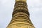 Golden stupa traditional temple architecture at shwedagon pagoda Yangon Myanmar south east asia