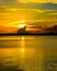 Golden Sunrise on the Lagoon