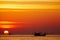 Golden sunset, Chang island, Thailand