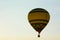 Golden Sunset Liftoff of Hot Air Balloon