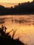 Golden Sunset over Mekong, Luang Prabang, Laos