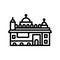 Golden Temple, Amritsar, India, Harmandir Sahib fully editable vector icons