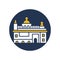 Golden Temple, Amritsar, India, Harmandir Sahib fully editable vector icons