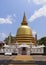 Golden temple of Dambulla, Sri Lanka, Buddhist dagoba stupa