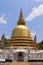 Golden temple of Dambulla, Sri Lanka, Buddhist dagoba stupa