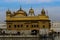 Golden Temple Shri Darbar Sahib Amritsar holyplace sikh temple closeup reflection cloudy sky