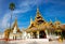 Golden temple of Shwedagon Pagoda, Yangon, Myanmar